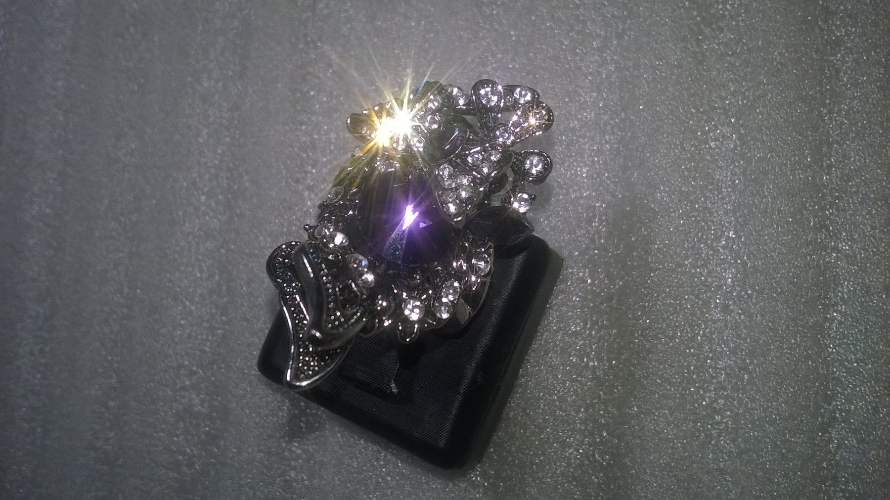 Ringe: RING MODESCHMUCK,,MIT ECHT KRISTALL – Neu (gemäss Beschreibung) aus Basel von bijoutrie_4 1