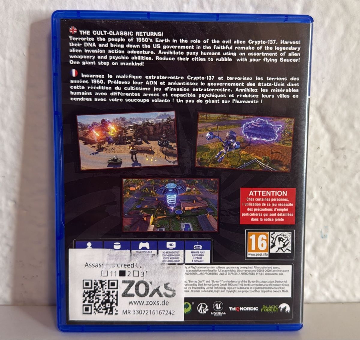 Sony Spiele: Destroy All Humans PS4/PS5 Game - Great for Summer Gaming! – Gebraucht aus Ehrendingen von bubulence 1