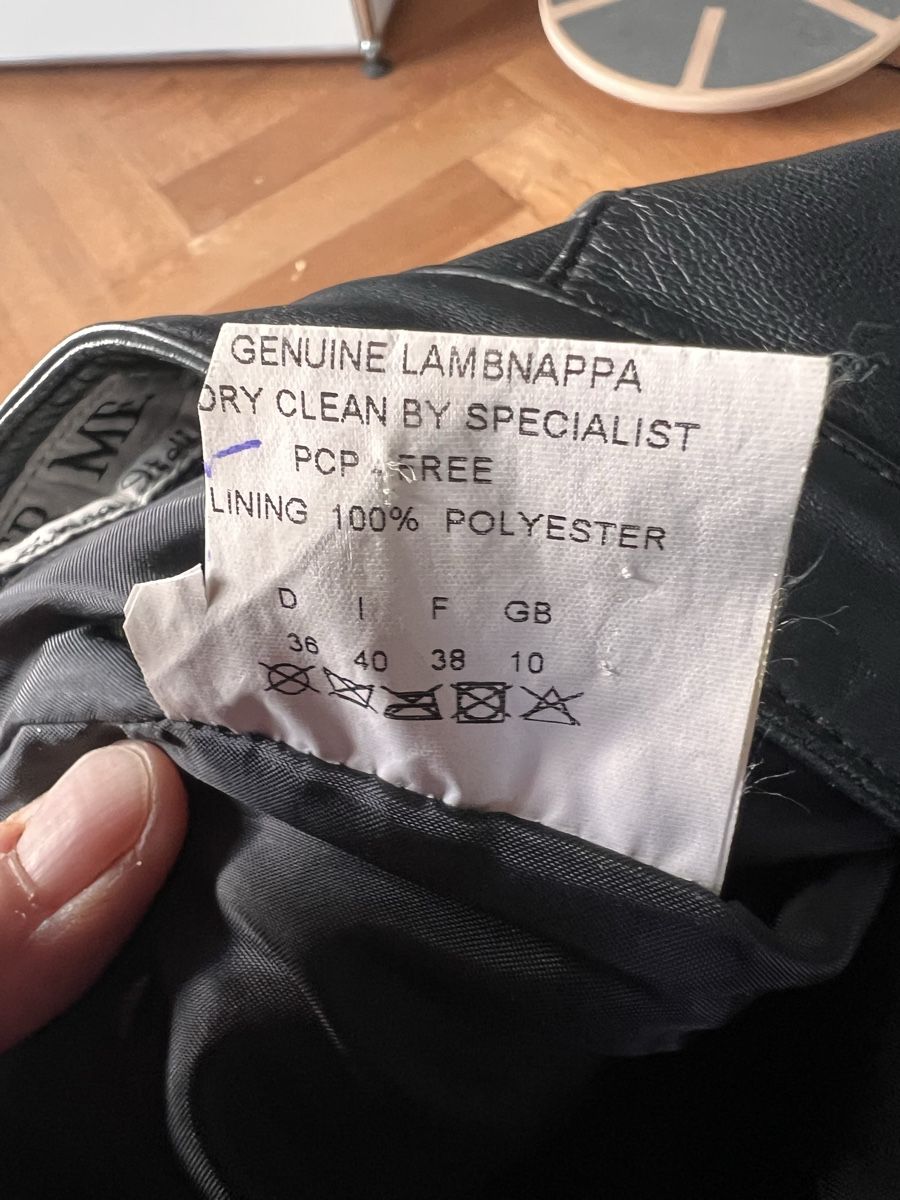 Pantaloni: Lederhose Per Me, Gr. 36, schwarz  – Usato da Solothurn venduto da Brini06 6