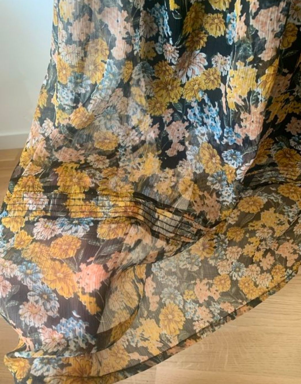 Vestiti: Boho Maxikleid Blumen Gr. M/L  Lollys Laundry Herbst – Usato da Uster venduto da kgw78 4