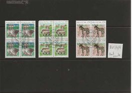 timbre 865-/866-868 bloc de 4 Obl. 1erjour