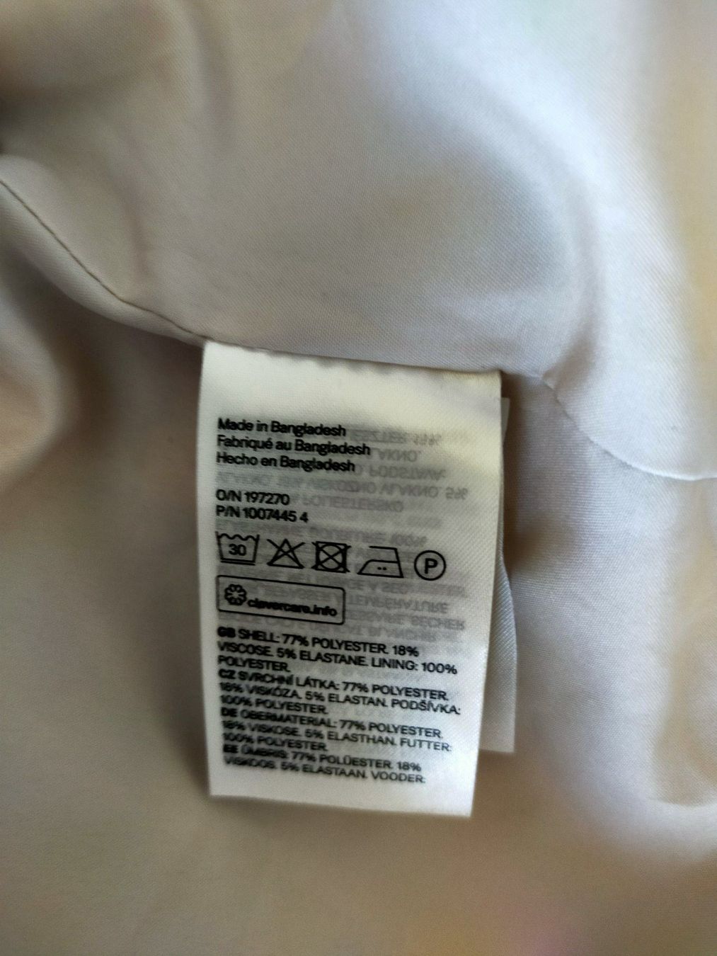 H&M Giacche: Oversized Blazer Grösse M schwerer Stoff – Usato da Tägerig venduto da mikky02 5