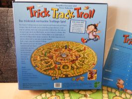 TRICK TRACK TROLL, +DER WALD TROLLE KLEINE SPIEL NEU