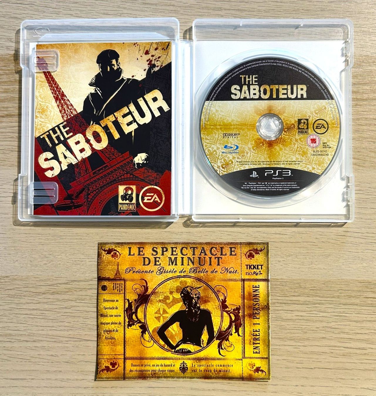 Sony Giochi: The Saboteur PS3 – Usato da St. Gallen venduto da Alpine.Arcade 2