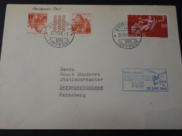 23.IX.48., KEHRDRUCKBRIEF SAN SALVADORE; HELIKOPTER-POST