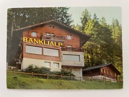 Banklialp Postkarte, Engelberg OW, Vintage Ansichtskarte