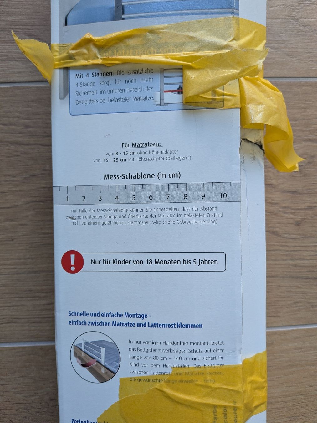 Box & Barriere di sicurezza: Bettgitter Reer edelstahl – Usato da Eschenbach SG venduto da SanFranciscoCalifornia 1