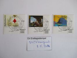Voll Ort Ersttagsstempel aus 5027 Herznach
