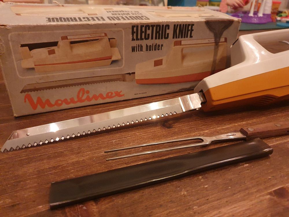 Moulinex Vintage couteau Électrique 70