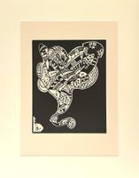 Wassily Kandinsky - Original Vintage Holzschnitt