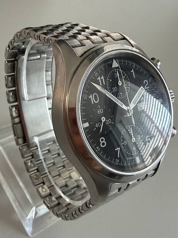 IWC Uhren: IWC Pilot Chronograph 3706 – Gebraucht aus Zürich von timeio-swapwatch 6