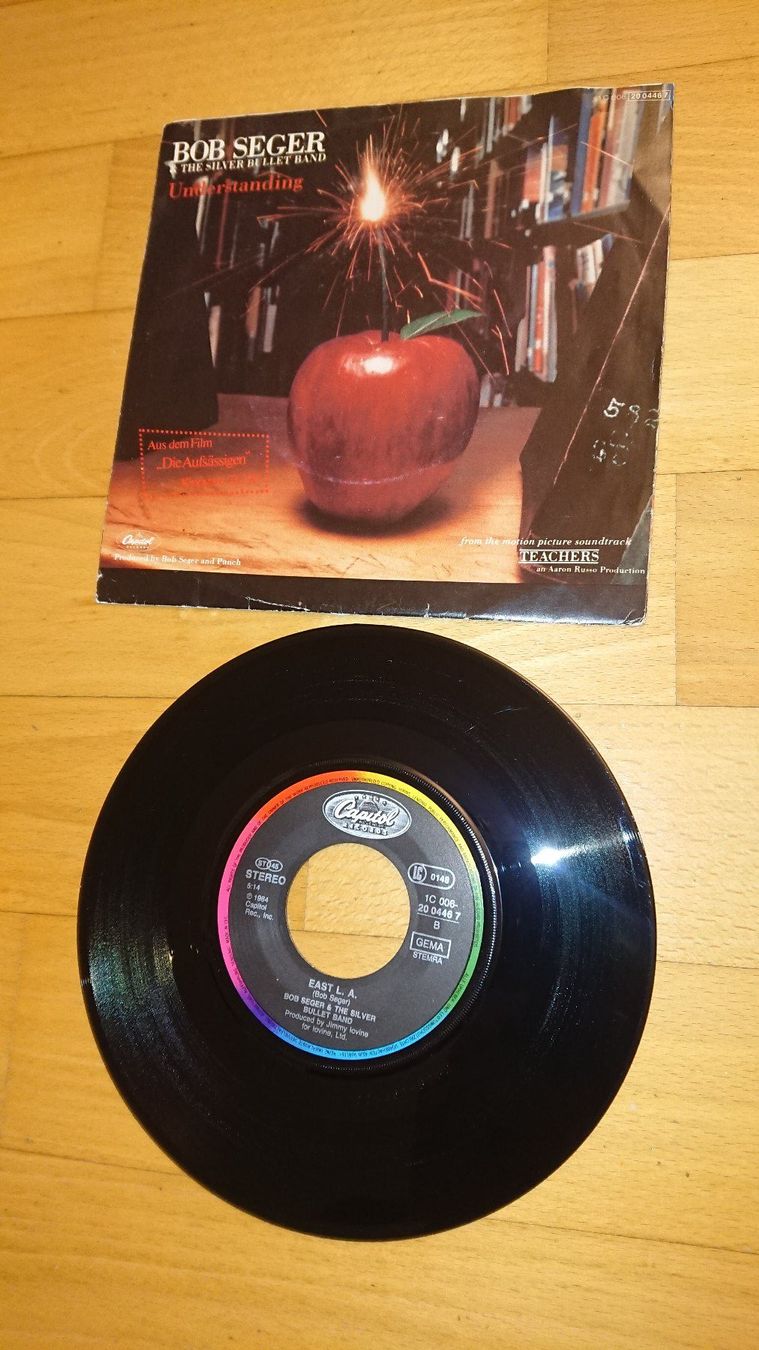 Dischi in vinile: Bob Seger - Understanding - Single 1984 – Usato da Egg b. Zürich venduto da orwell1984 1