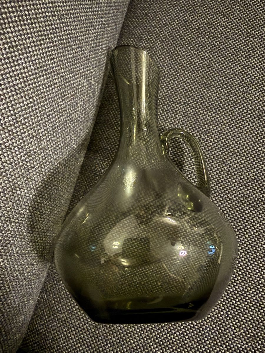 Karaffen: Kleine Weinkaraffe mundgeblasen – Gebraucht aus Buchs SG von and_d8tp 3