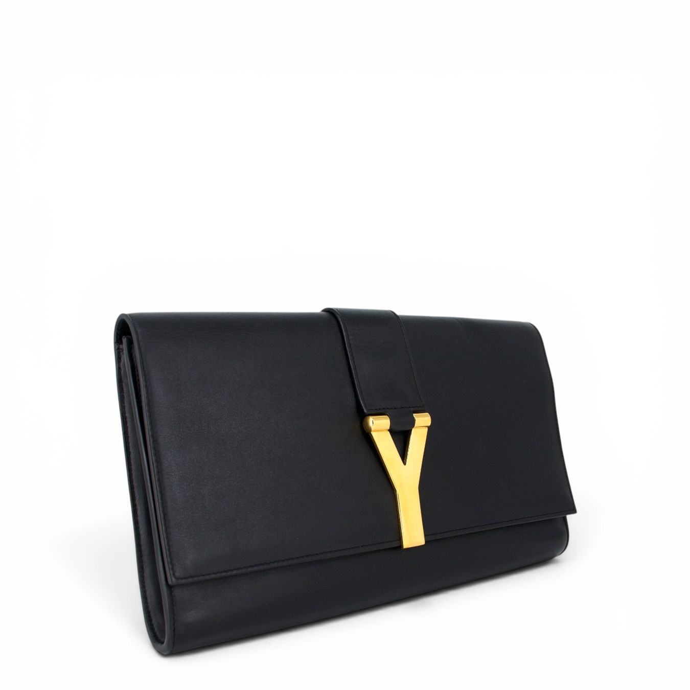 Saint Laurent Borse da donna: Saint Laurent Chyc Clutch schwarz – Usato da Binningen venduto da Designerlabels 2