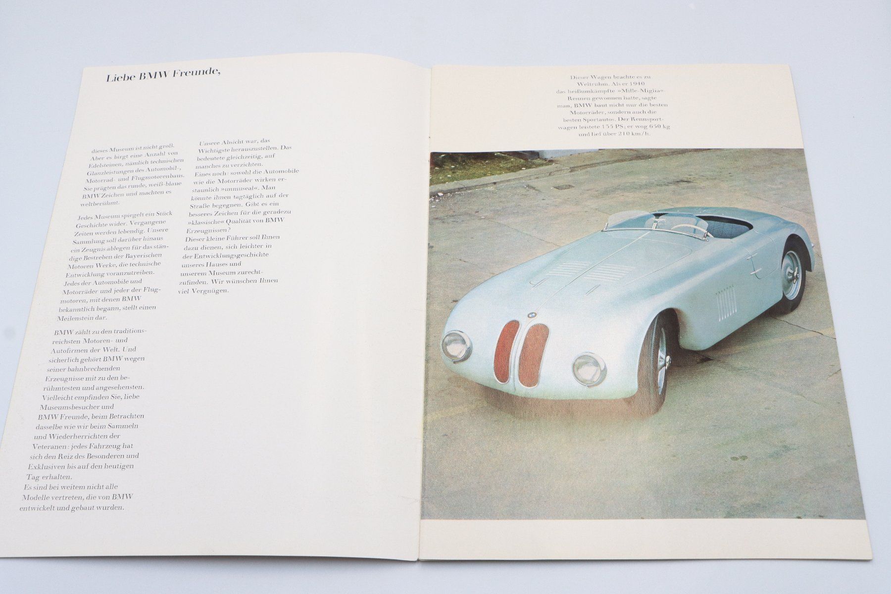 BMW Documenti: BMW Museum 1967 Prospekt – Usato da Bühl b.Aarberg venduto da Collectorpassions 2