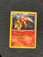 Pokemon Blaziken Holo Black & White near Mint italienisch
