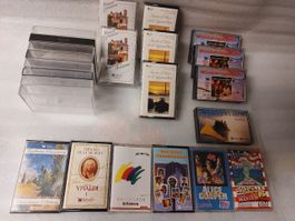Musik auf Kassette – wie auf dem Foto – 1 Fr.