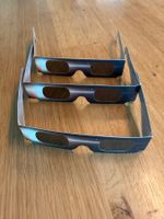 Sonnenfinsternisbrillen / lunettes éclipse 3 x