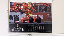 Ferrari Wandkalender 2001, Foitek Exklusive Sportwagen