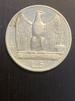 Royaume d’Italie, 5 Lire 1927 Argent 