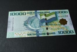UNC Sierra Leone 1 0000 leones 2021