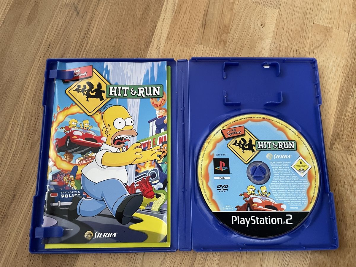 Giochi: The Simpsons Hit and Run, PS2 – Usato da Belp venduto da beardman 2