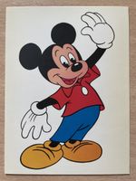Micky Maus Postkarte 1987 gestempelt Vaduz