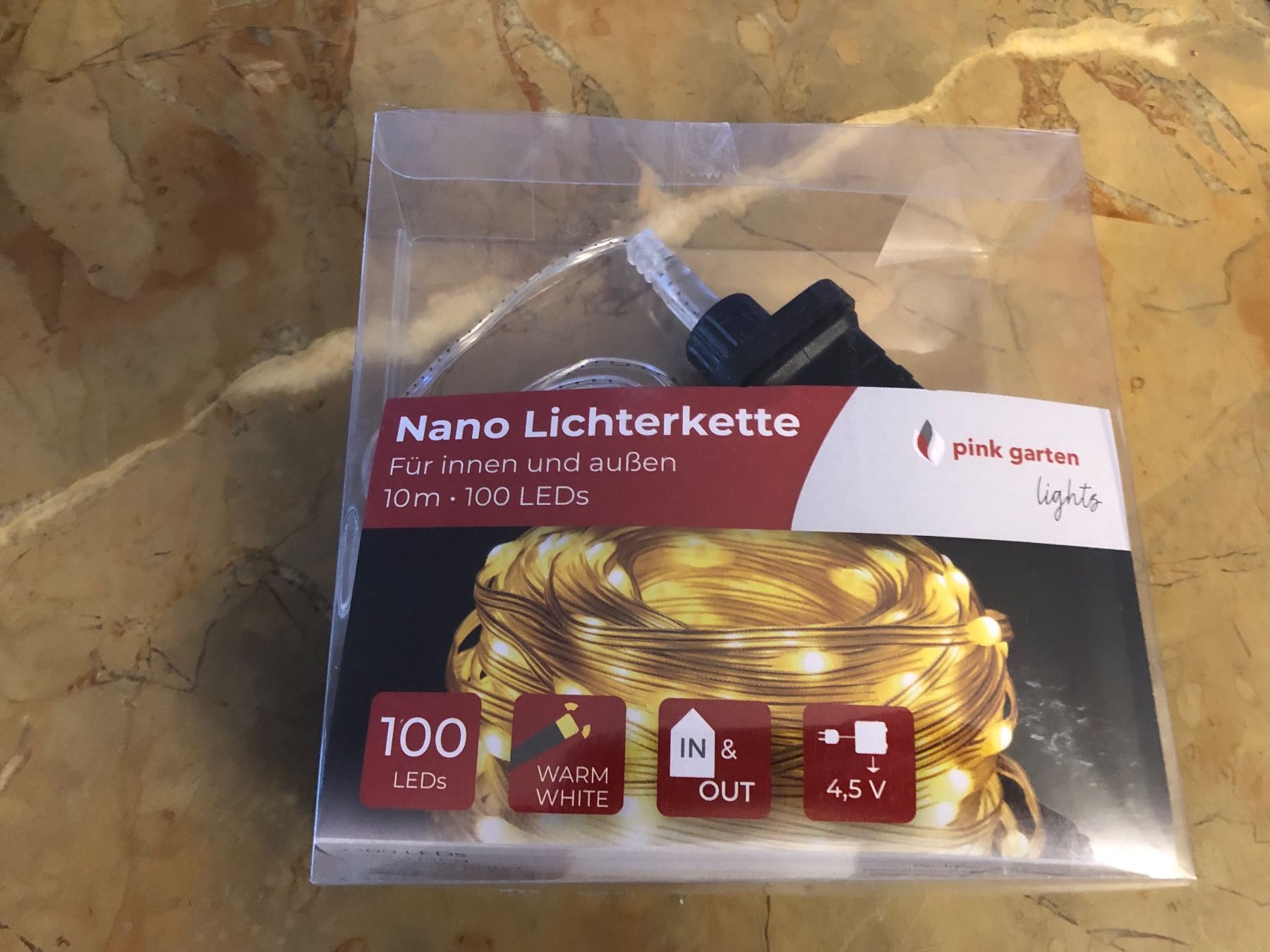 Ghirlande e barre luminose: Lichterkette – Nuovo e nell'imballaggio originale da Rechthalten venduto da nicole050
