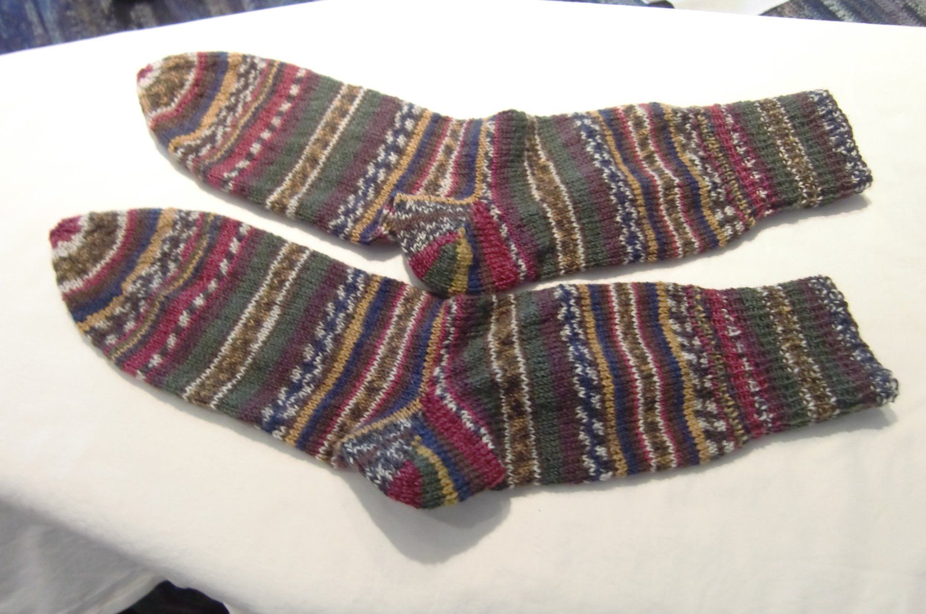 Socken: handgestrickte Socken Grösse 42/43 – Neu und originalverpackt aus trüllikon von marie2004