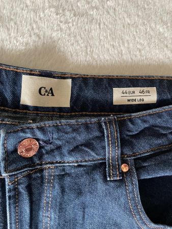 C&A Jeans, Wide Leg, Grösse 44 ,Top Zustand, Herbst