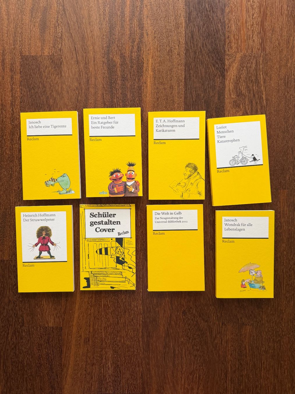 Libri: Reclam Janosch, Ernie und Bert, Struwwelpeter etc. – Usato da Ennetbaden venduto da miboo