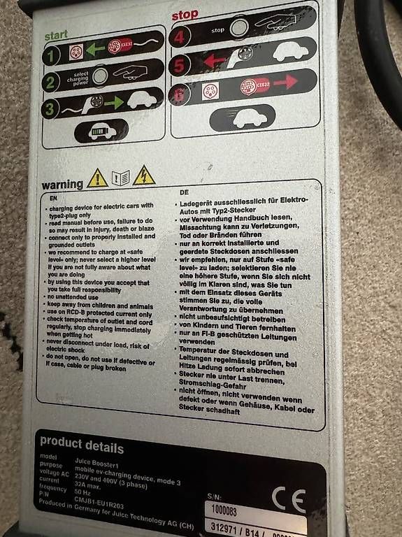 Chargeurs de batterie: Juice Booster 1 – D'occasion à Wetzikon ZH par Silverlining 2