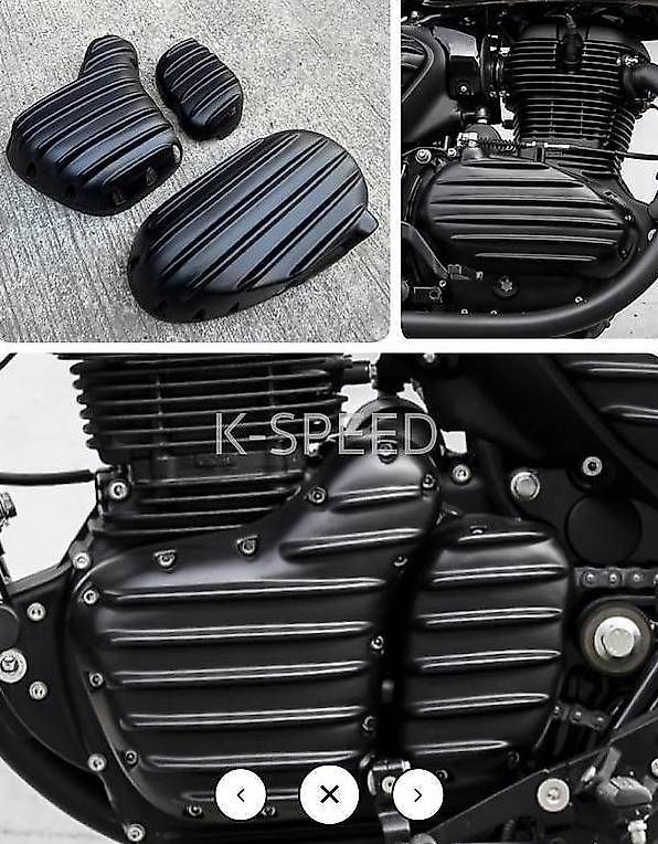 Royal Enfield Tutti i ricambio per moto: Royal Enfield HNTR 350 Hunter Custom Abdeckungen – Nuovo e nell'imballaggio originale da Freidorf TG venduto da Seven7