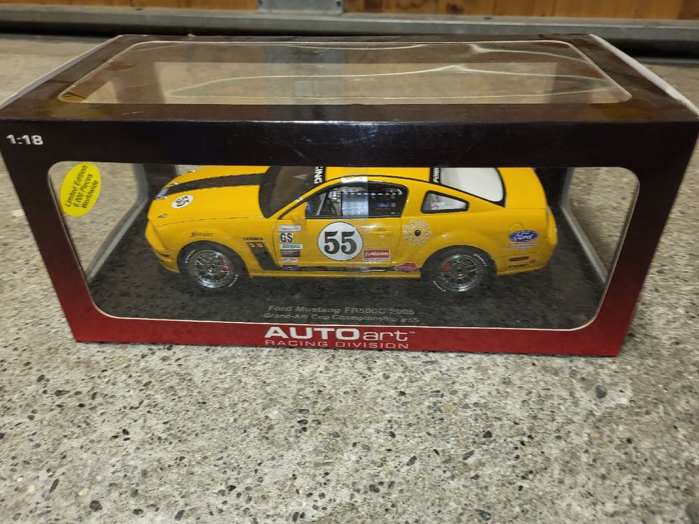 AUTOart Ford Mustang FR500C #55 2008 – Échelle 1/18, Miniature De Collection