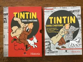 Tintin dans l’histoire avec emboîtage