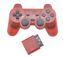 Playstation 2 Wireless Controller -clear red - NEUWARE PS2