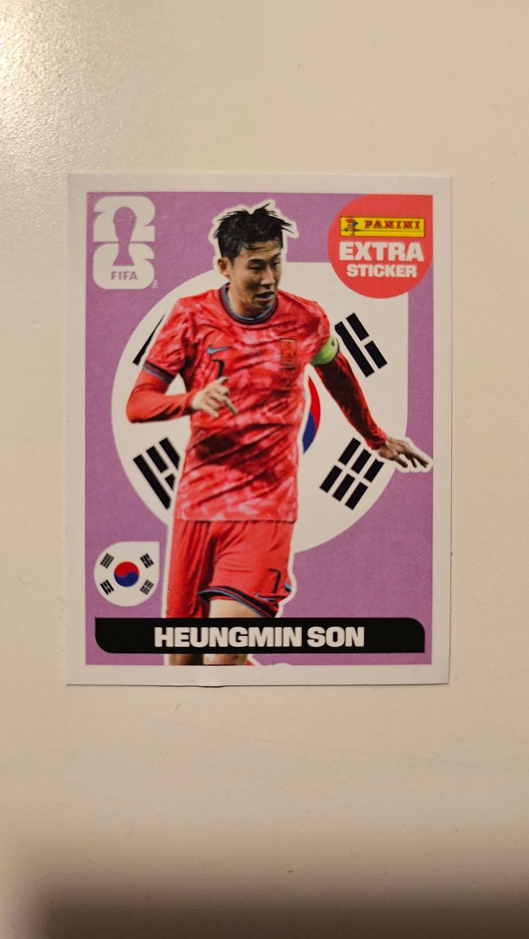 Panini Carte collezionabili: Panini WM 2026 Extra Sticker Heungmin Son – Usato da Zürich venduto da JohnDisko