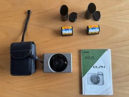 Canon IXUS Kompaktkamera mit Zubehör