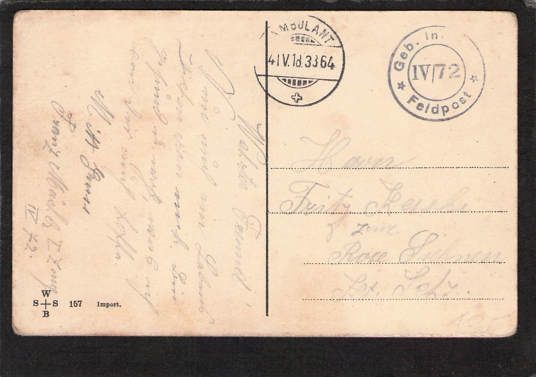 Cartoline postali: Juxkarte – Usato da Reichenburg venduto da ibiza18 1