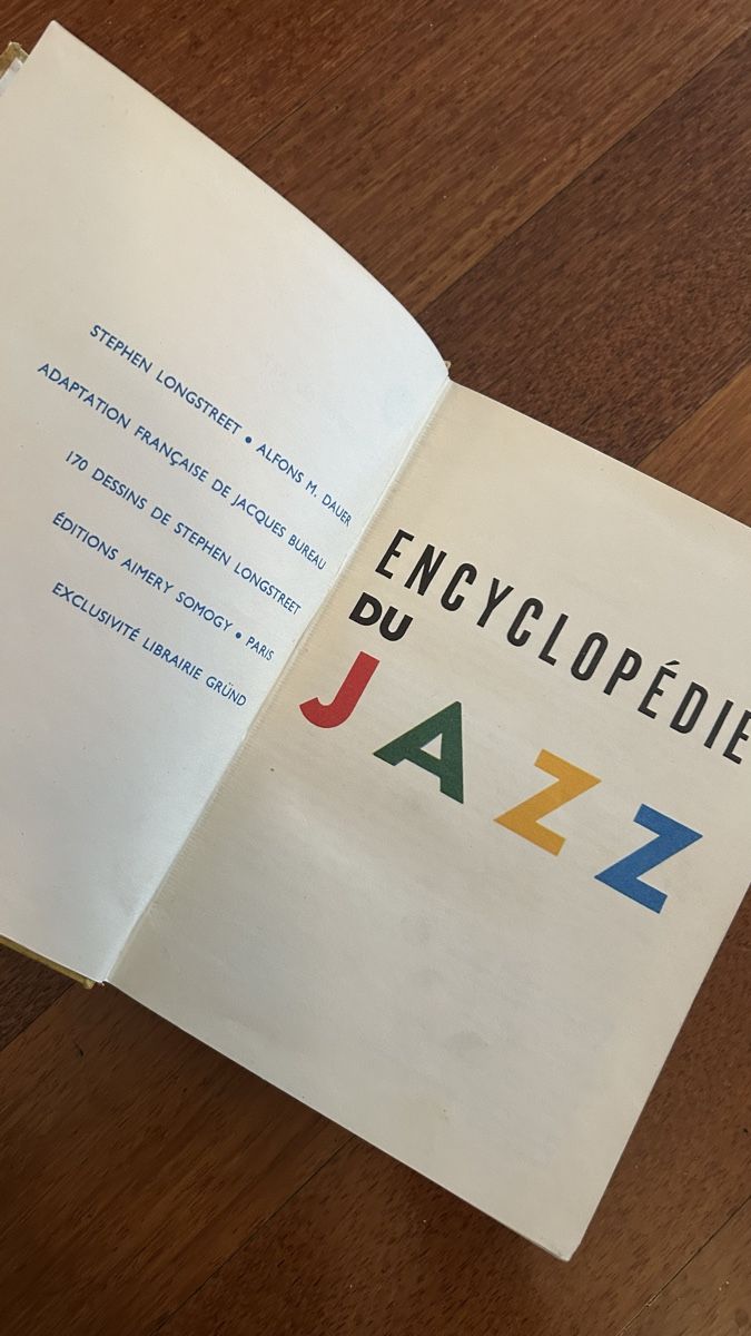 Bücher: Enciclopedie du Jazz – Gebraucht aus Lugano von bad_2t9b 8