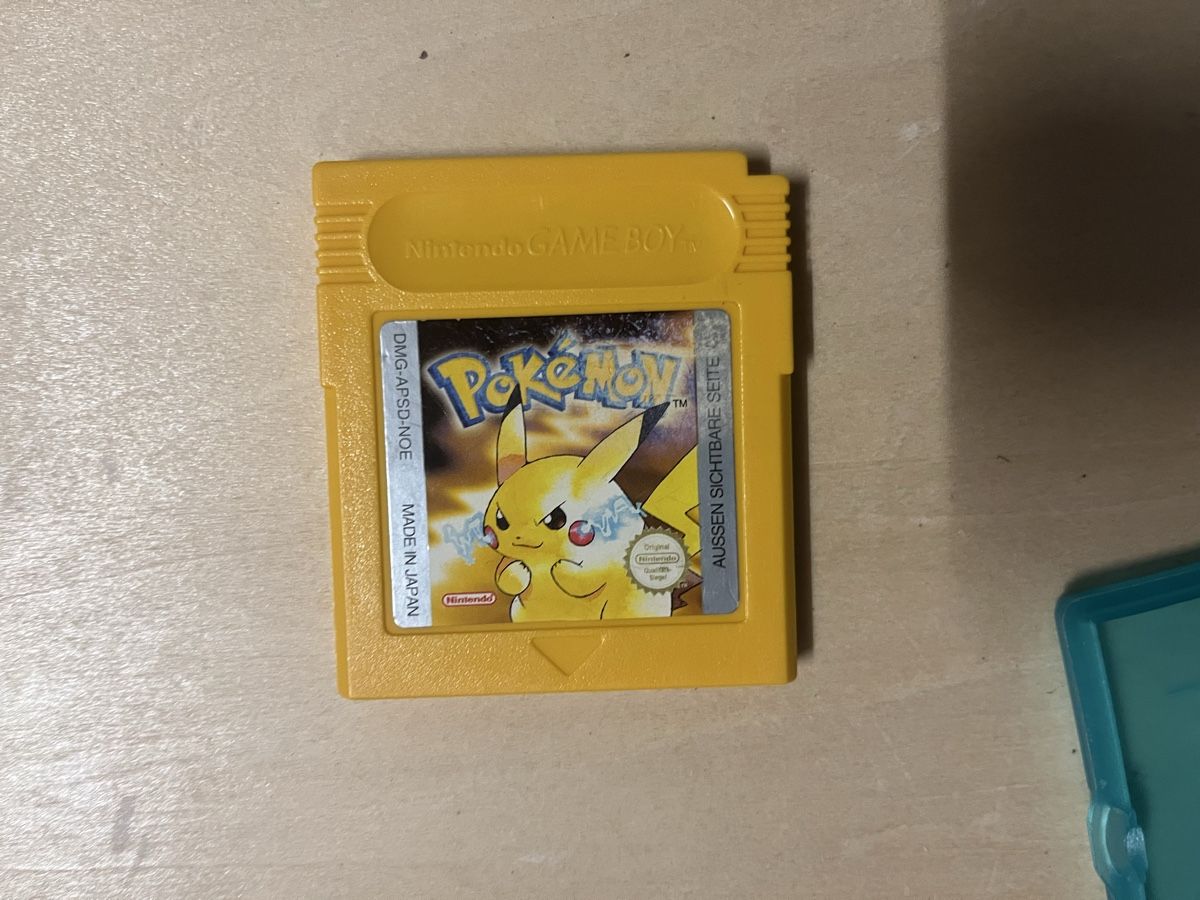 Pokémon Spiele: Gameboy Pokemon Gelb – Gebraucht aus Allschwil von shetpilzlidra 1