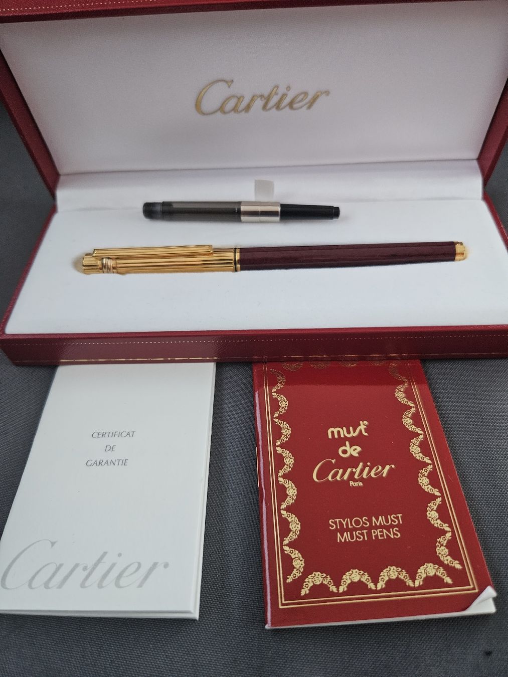 Cartier Penna & Evidenziatori: Cartier Pen – Usato da Rickenbach b. Wil venduto da nic_8ljr
