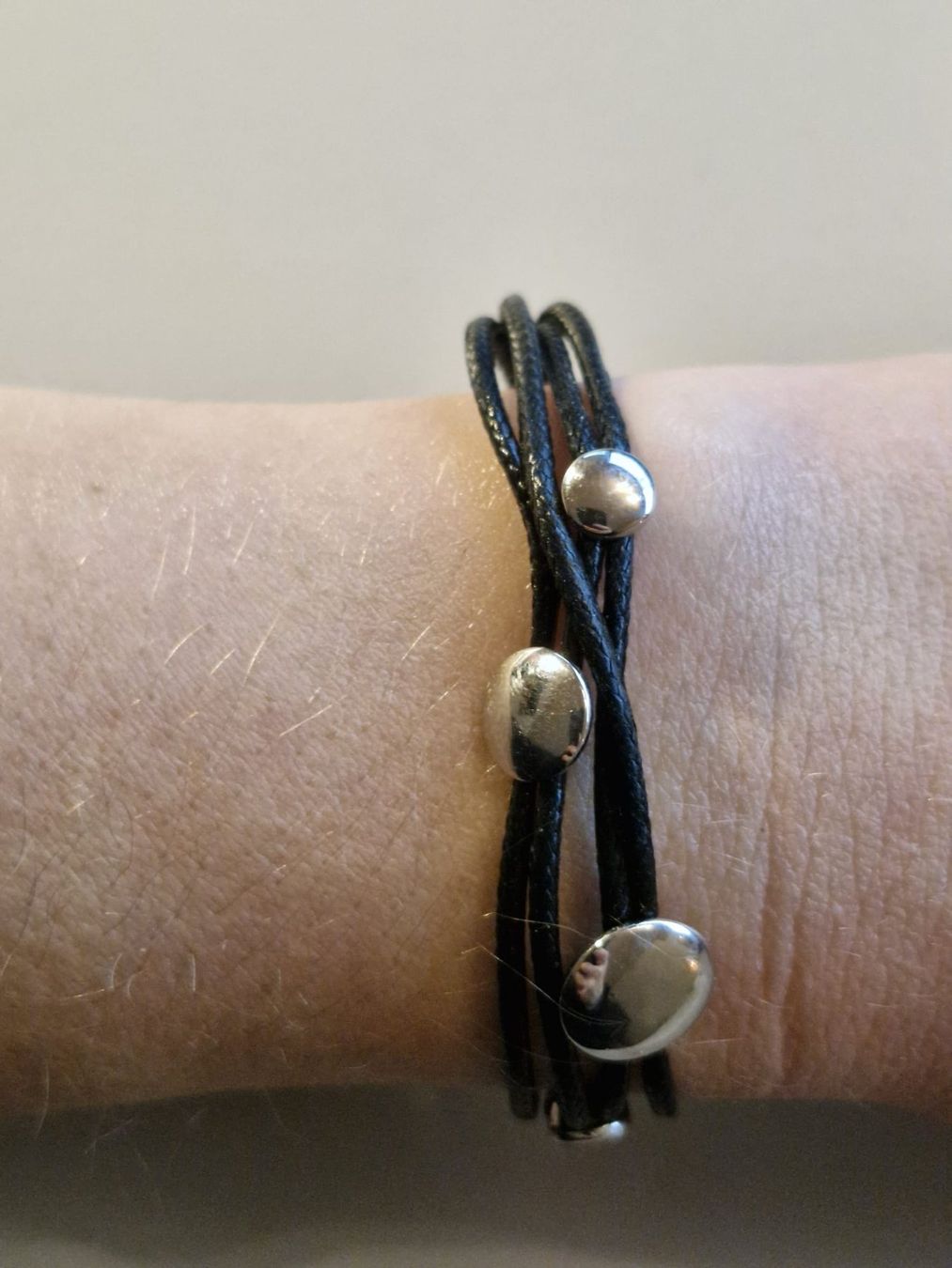 Fossil Bracciali & Braccialetti: 3 elegante Armbänder-Sets – Leder & Metall – Usato da Immensee venduto da petoti 7