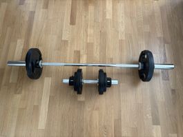 Olympic Barbell and Dumbbell set
