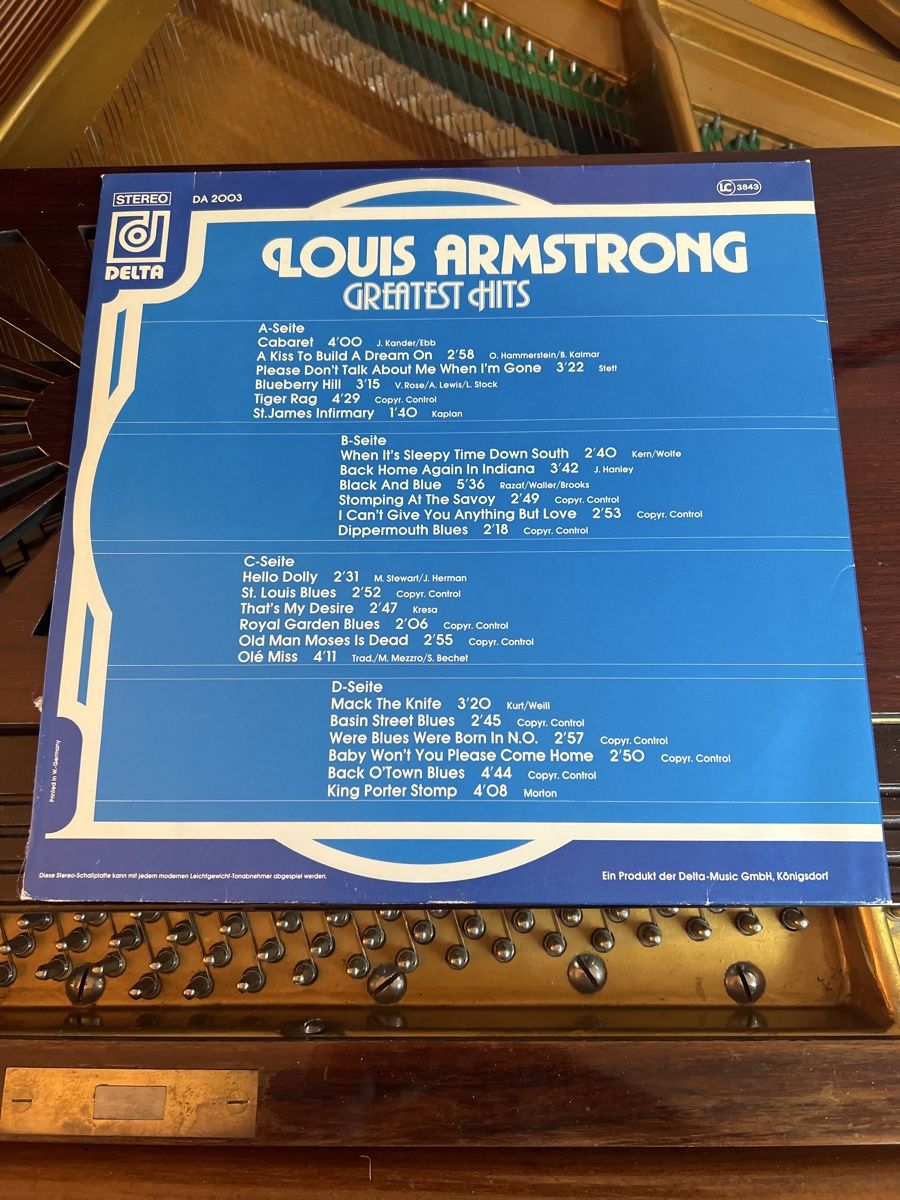 Dischi in vinile: LP Louis Armstrong – Usato da Soazza venduto da RM-77 1