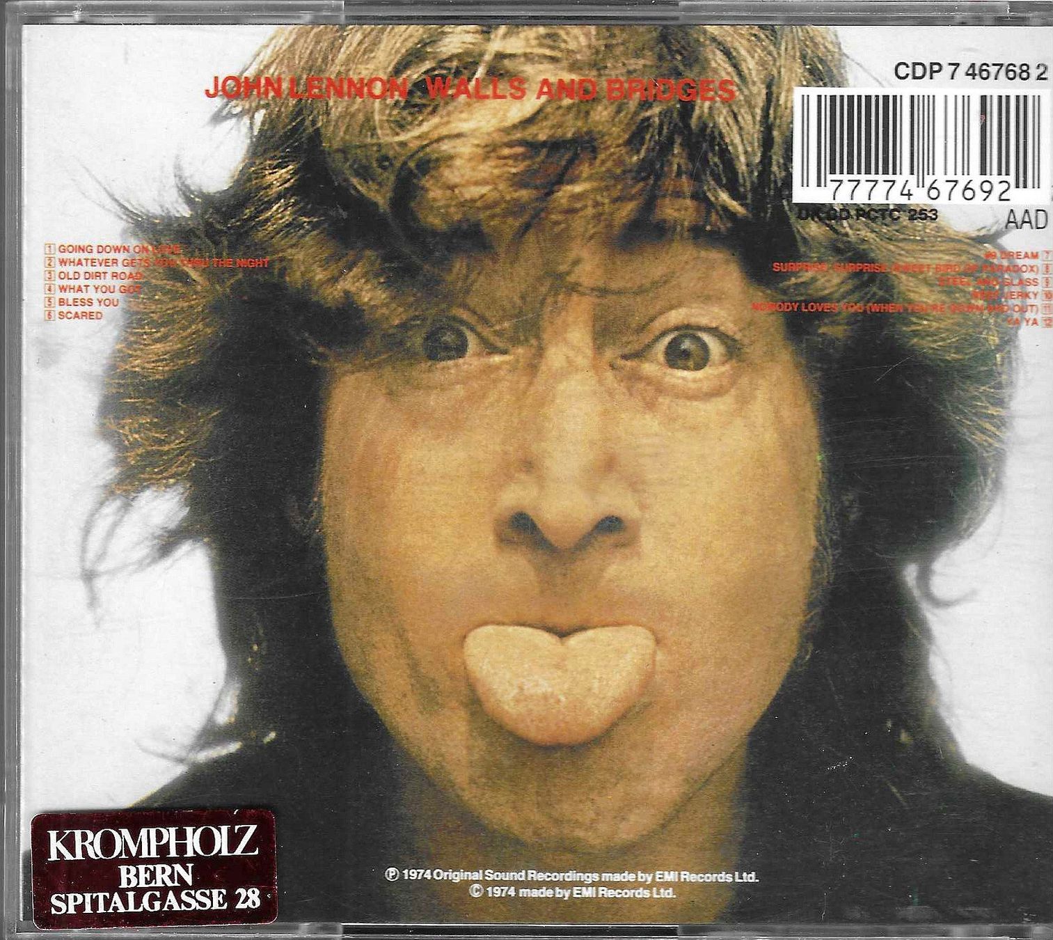 CD: John Lennon - Walls & Bridges – Usato da Savagnier venduto da Ne2065 1