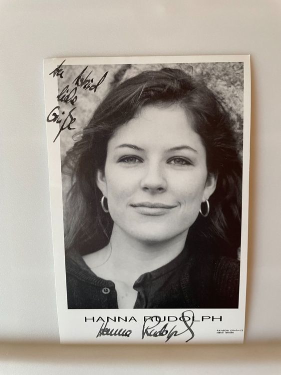 Autogrammkarte Hanna Rudolph (Gebraucht) in Muttenz für CHF 1 – mit ...