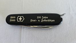 Antike Victorinox Offiziersmesser 100 Jahre Post- u. Zolls