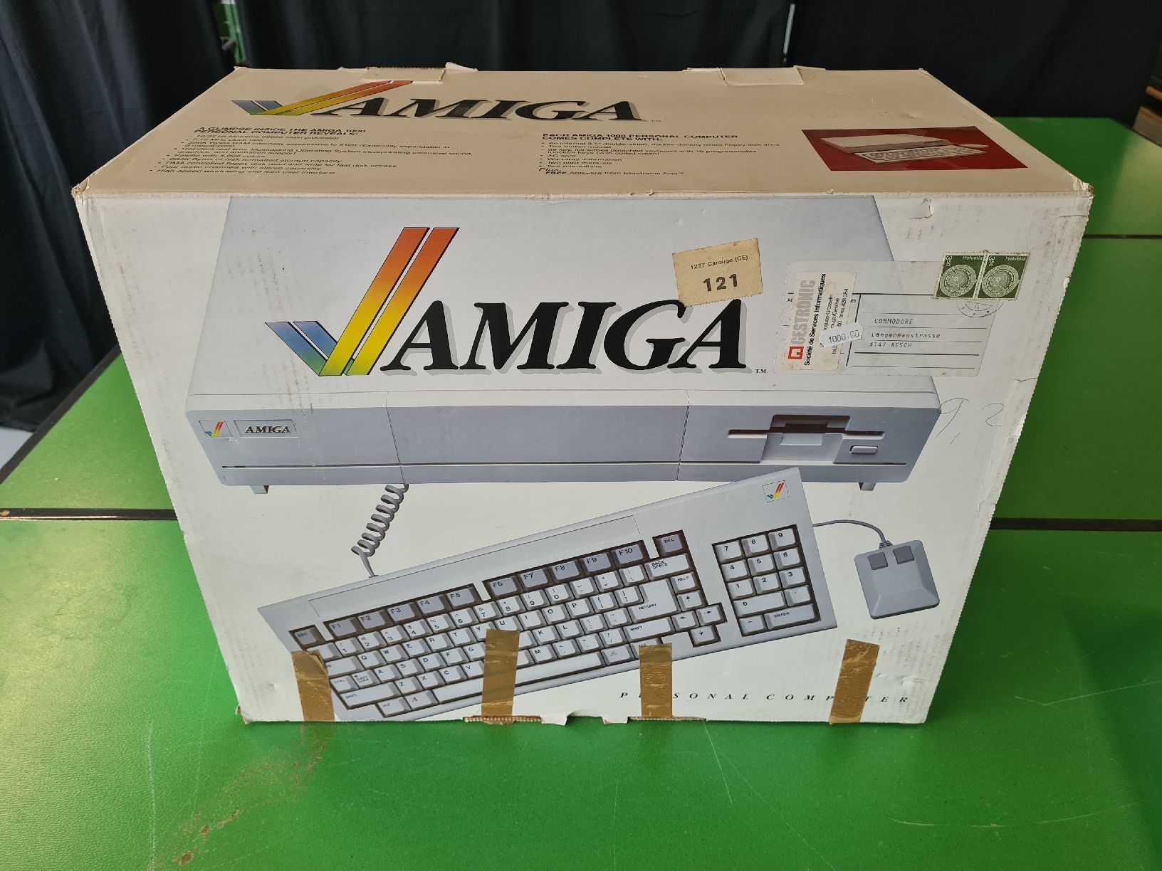 Commodore PC: Commodore Amiga 1000, mit Originalverpackung und Zubehör – Usato da Derendingen venduto da CompiDD 6
