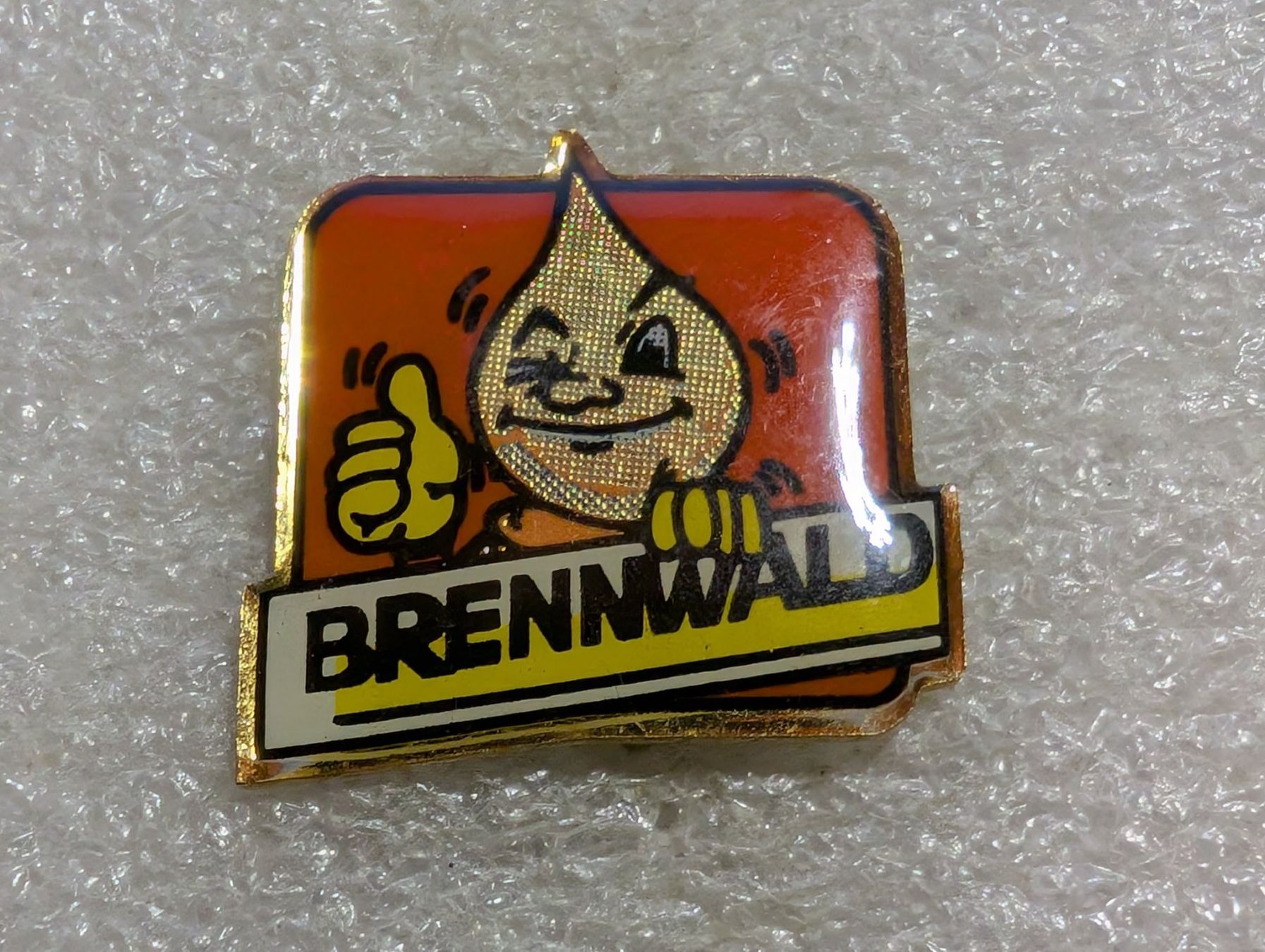 Placchette & Badge: Ansteckpin 164: Brennwald – Usato da Oppligen venduto da Pin-Fall-Shop